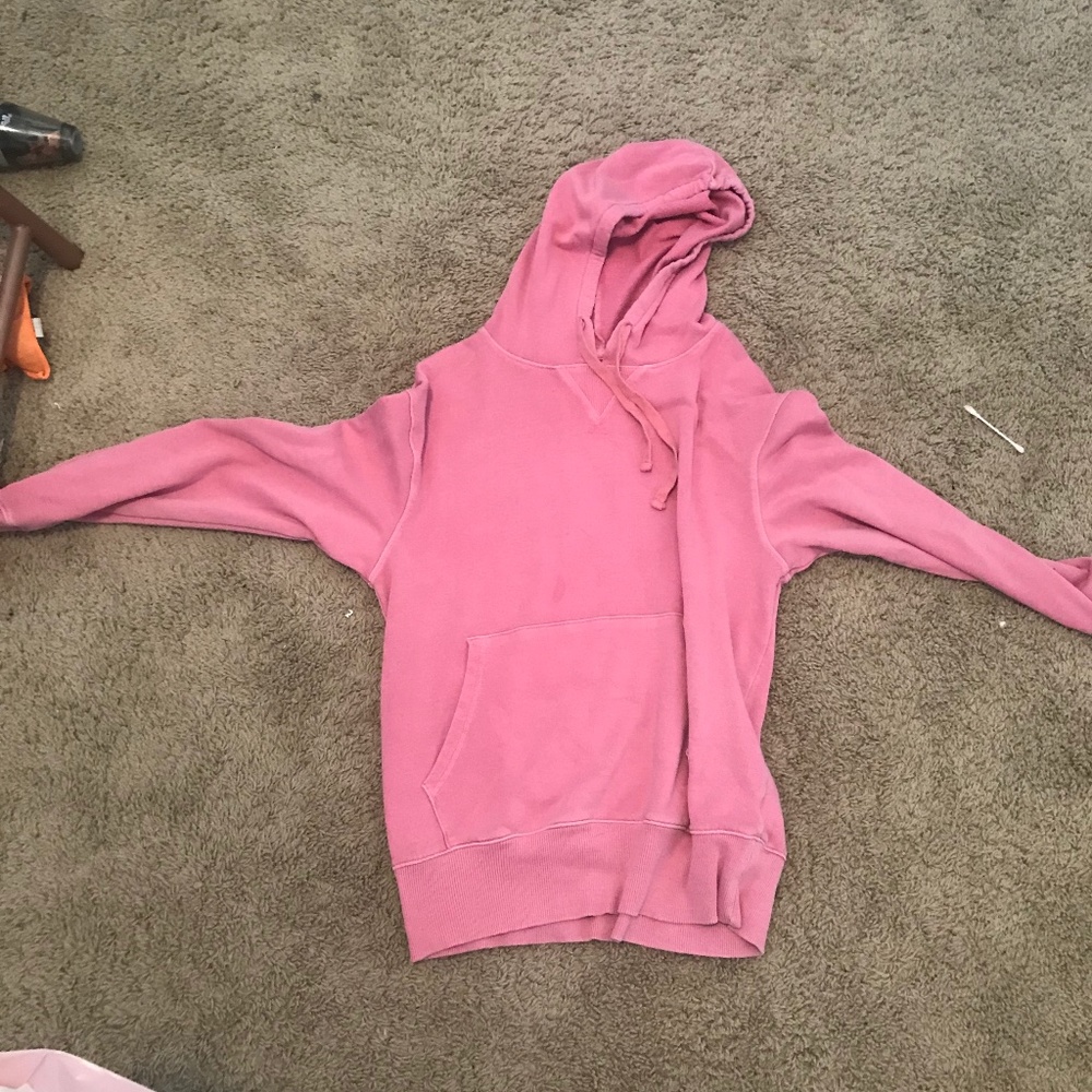Solid Pink Hoodie